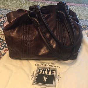 Leather Frye purse